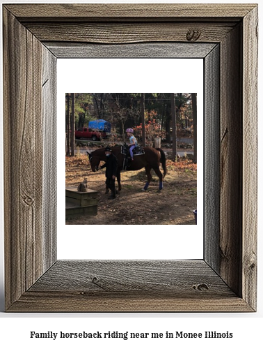 family horseback riding near me in Monee, Illinois